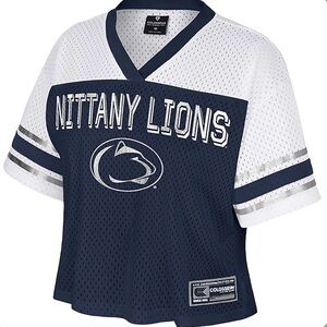 Penn State Colosseum women’s football crop jersey large new
